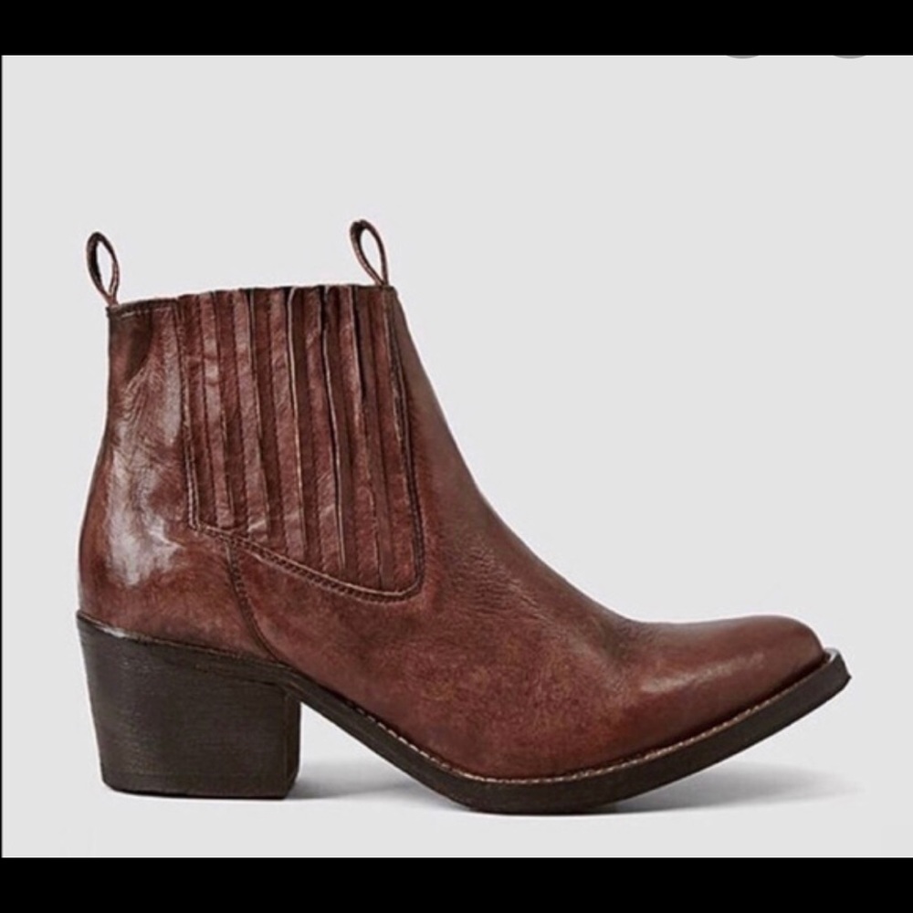 AllSaints Leather Bonny Valley Booties/ Boots 37/7